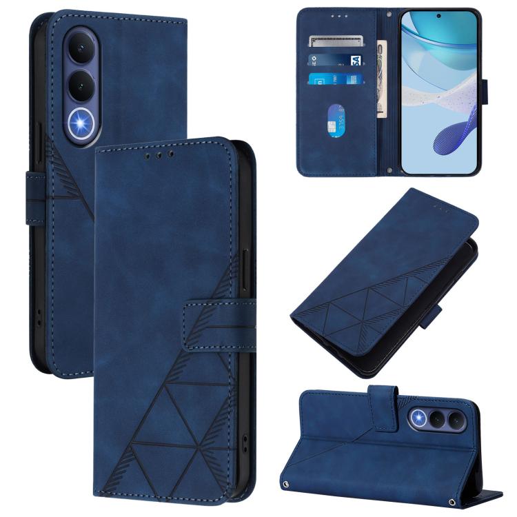 Crossbody 3D Embossed Flip Leather Phone Case, For vivo X300 FE 5G Zeiss/S50 Pro Mini 5G, For vivo X300s, For vivo Y21 5G 2026 Global / Y05 4G, For vivo V70 FE 5G