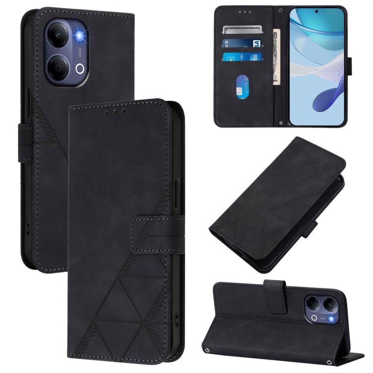 Crossbody 3D Embossed Flip Leather Phone Case, For vivo X300s, For vivo Y21 5G 2026 Global / Y05 4G, For vivo V70 FE 5G, For vivo X300 FE 5G/S50 Pro Mini 5G