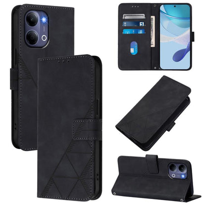 Crossbody 3D Embossed Flip Leather Phone Case, For vivo X300s, For vivo Y21 5G 2026 Global / Y05 4G, For vivo V70 FE 5G, For vivo X300 FE 5G/S50 Pro Mini 5G