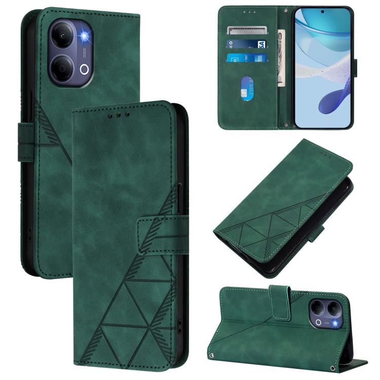 Crossbody 3D Embossed Flip Leather Phone Case, For vivo X300s, For vivo Y21 5G 2026 Global / Y05 4G, For vivo V70 FE 5G, For vivo X300 FE 5G/S50 Pro Mini 5G