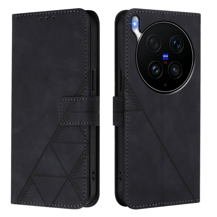 Crossbody 3D Embossed Flip Leather Phone Case, For vivo X300 Ultra, For vivo X300 Pro, For vivo X300, For vivo Y31 5G Global