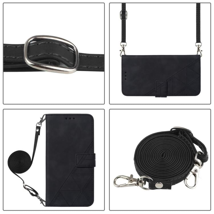 Crossbody 3D Embossed Flip Leather Phone Case, For vivo X300 Ultra, For vivo X300 Pro, For vivo X300, For vivo Y31 5G Global