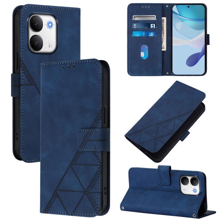 Crossbody 3D Embossed Flip Leather Phone Case, For vivo iQOO Neo11 Ultra 5G, For vivo iQOO Z11S 5G / V80 Lite 5G, For vivo X500 Pro 5G, For vivo X500 Pro Max 5G
