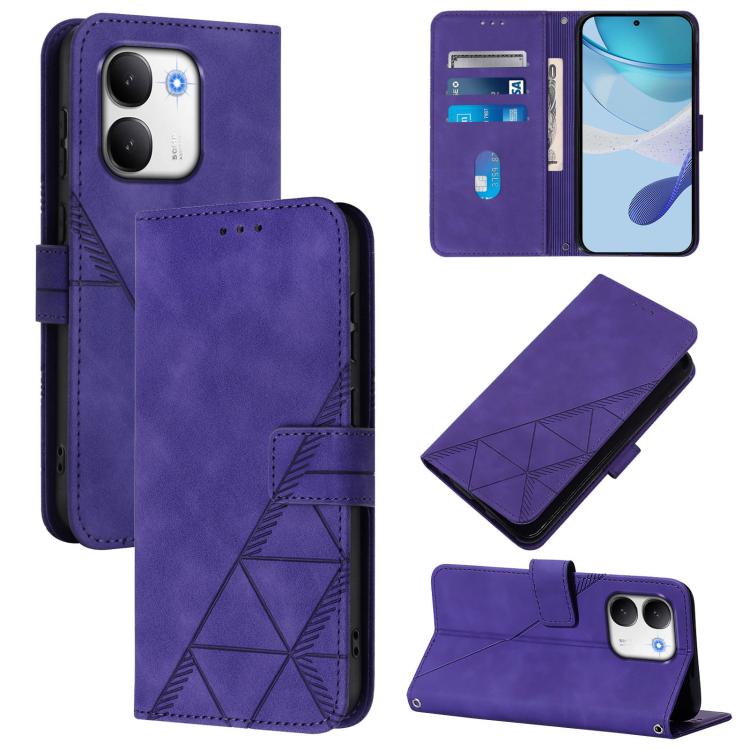 Crossbody 3D Embossed Flip Leather Phone Case, For vivo iQOO Neo11 Ultra 5G, For vivo iQOO Z11S 5G / V80 Lite 5G, For vivo X500 Pro 5G, For vivo X500 Pro Max 5G