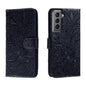 Lace Flower Embossing Flip Leather Phone Case