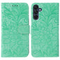 Lace Flower Embossing Flip Leather Phone Case