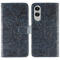 Lace Flower Embossing Flip Leather Phone Case
