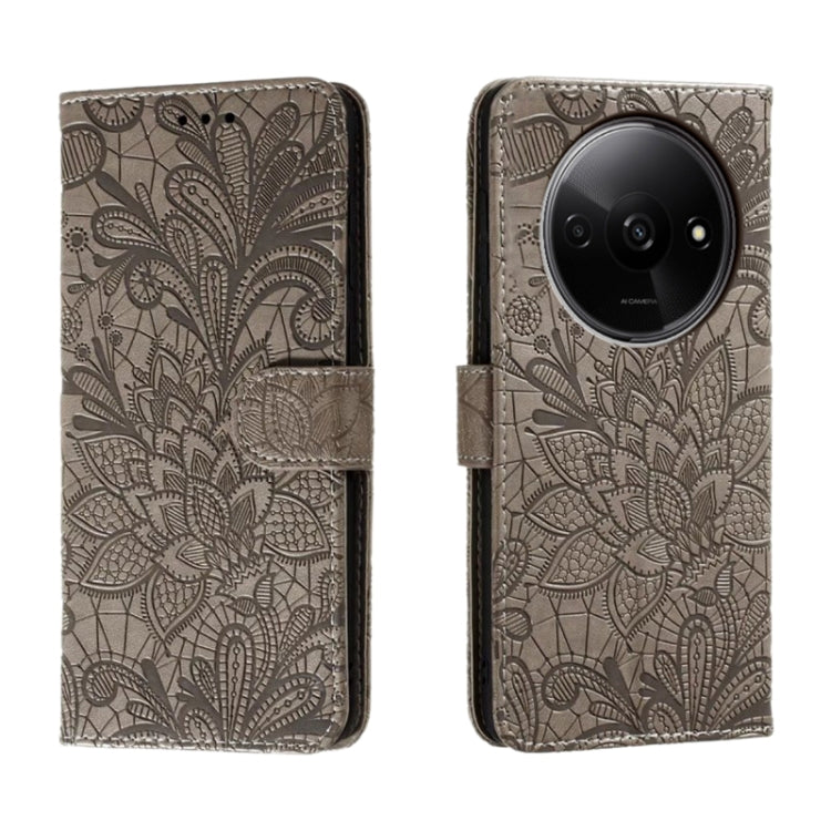 Lace Flower Embossing Flip Leather Phone Case, Series 1