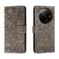 Lace Flower Embossing Flip Leather Phone Case