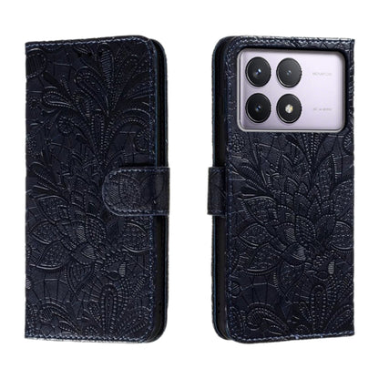 Lace Flower Embossing Flip Leather Phone Case, Series 1