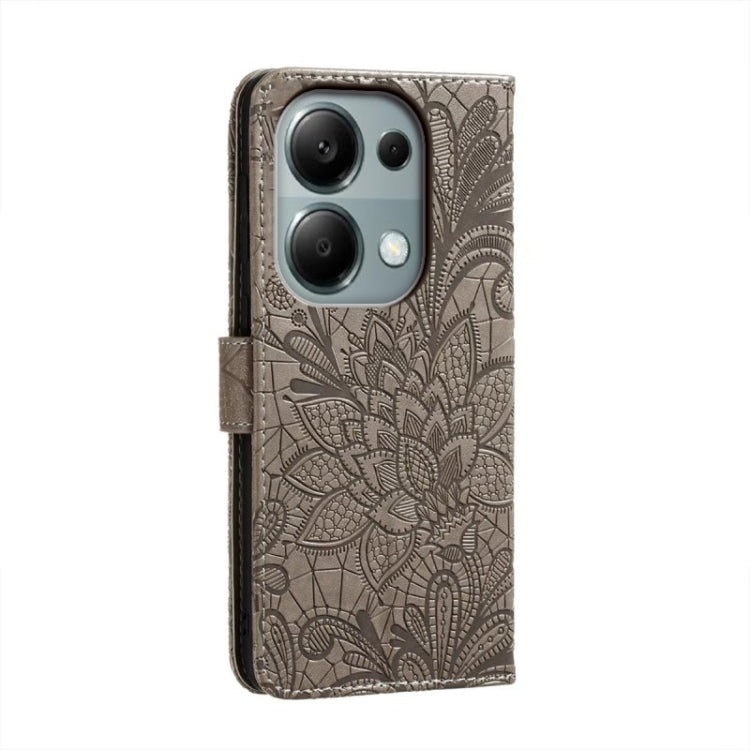 Lace Flower Embossing Flip Leather Phone Case, Series 2