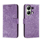 Lace Flower Embossing Flip Leather Phone Case, Series 1