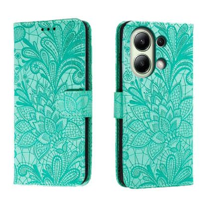 Lace Flower Embossing Flip Leather Phone Case, Series 1