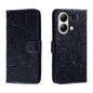 Lace Flower Embossing Flip Leather Phone Case