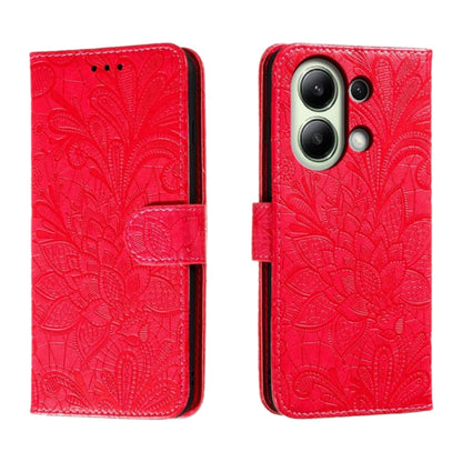 Lace Flower Embossing Flip Leather Phone Case, Series 1