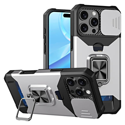 Camera Shield Card Slot PC+TPU Phone Case