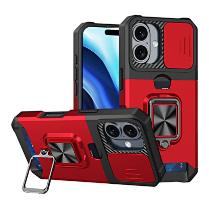Camera Shield Card Slot PC+TPU Phone Case