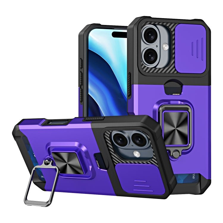 Camera Shield Card Slot PC+TPU Phone Case