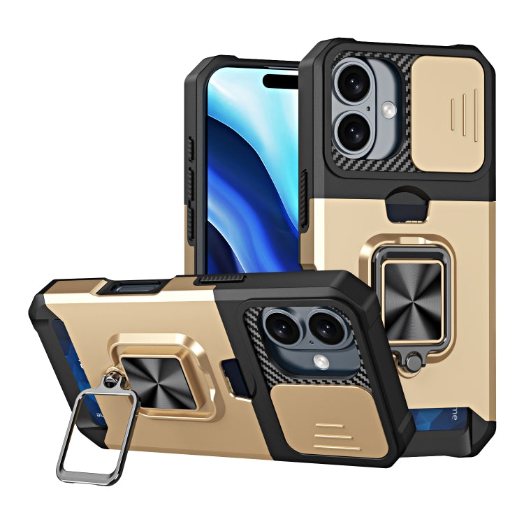 Camera Shield Card Slot PC+TPU Phone Case