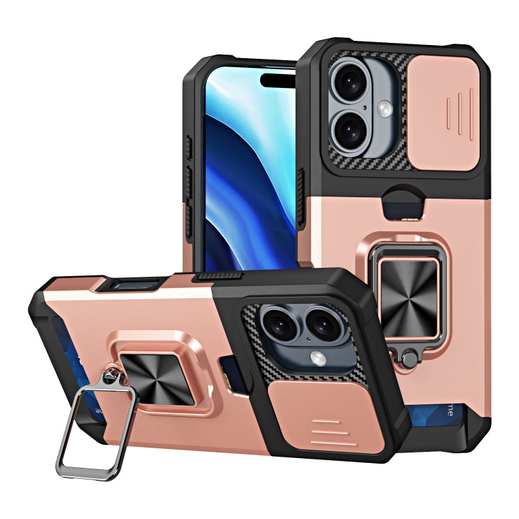 Camera Shield Card Slot PC+TPU Phone Case