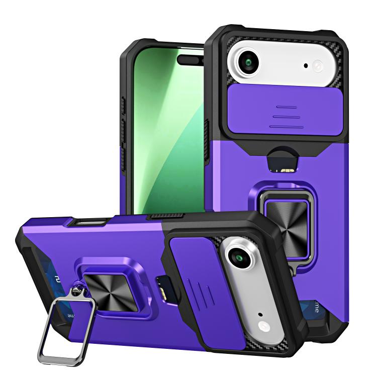 Camera Shield Card Slot PC+TPU Phone Case