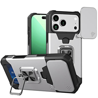 Camera Shield Card Slot PC+TPU Phone Case
