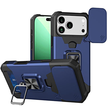 Camera Shield Card Slot PC+TPU Phone Case