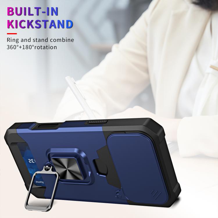 Camera Shield Card Slot PC+TPU Phone Case