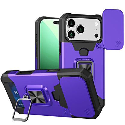 Camera Shield Card Slot PC+TPU Phone Case