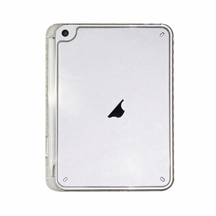 Crystal Clear Acrylic Hybrid TPU Tablet Case With Pen Slot, For iPad mini 6 / mini 2024, For iPad Pro 12.9 2022 / 2020 / 2018, For iPad Pro 11 2022 / 2020 / 2018, For iPad 10th Gen 10.9 2022, For iPad Air 2022 / 2020 10.9, For iPad 10.2 2021 / 2020 / 1...