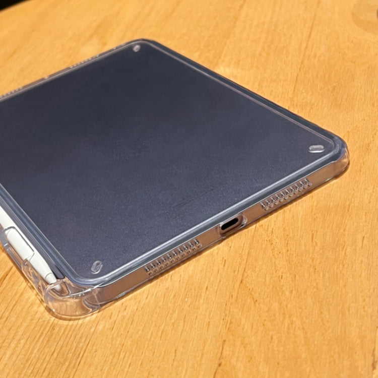 Crystal Clear Acrylic Hybrid TPU Tablet Case With Pen Slot, For iPad mini 6 / mini 2024, For iPad Pro 12.9 2022 / 2020 / 2018, For iPad Pro 11 2022 / 2020 / 2018, For iPad 10th Gen 10.9 2022, For iPad Air 2022 / 2020 10.9, For iPad 10.2 2021 / 2020 / 1...