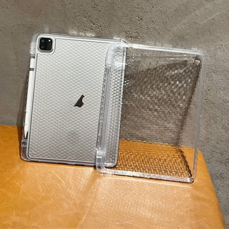 Diamond Texture Acrylic Hybrid TPU Tablet Case, For iPad Pro 11 2022 / 2020 / 2018, For iPad 10th Gen 10.9 2022, For iPad Air 2022 / 2020 10.9, For iPad 10.2 2021 / 2020 / 10.5, For iPad 9.7 2018 / 2017 / Air 2/ Air