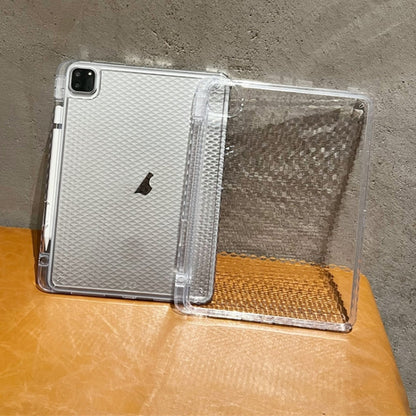 Diamond Texture Acrylic Hybrid TPU Tablet Case, For iPad Pro 11 2022 / 2020 / 2018, For iPad 10th Gen 10.9 2022, For iPad Air 2022 / 2020 10.9, For iPad 10.2 2021 / 2020 / 10.5, For iPad 9.7 2018 / 2017 / Air 2/ Air