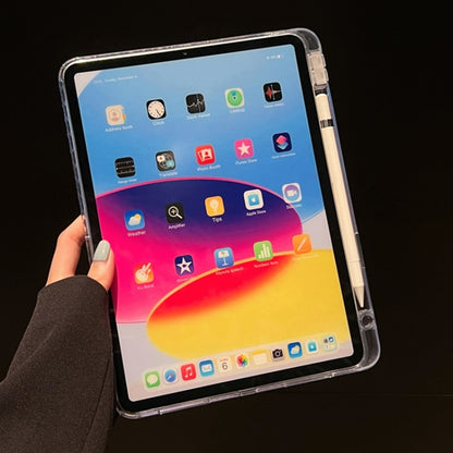 Diamond Texture Acrylic Hybrid TPU Tablet Case, For iPad Pro 11 2022 / 2020 / 2018, For iPad 10th Gen 10.9 2022, For iPad Air 2022 / 2020 10.9, For iPad 10.2 2021 / 2020 / 10.5, For iPad 9.7 2018 / 2017 / Air 2/ Air