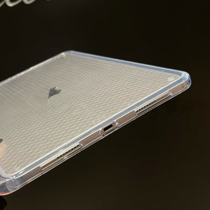 Diamond Texture Acrylic Hybrid TPU Tablet Case, For iPad Pro 11 2022 / 2020 / 2018, For iPad 10th Gen 10.9 2022, For iPad Air 2022 / 2020 10.9, For iPad 10.2 2021 / 2020 / 10.5, For iPad 9.7 2018 / 2017 / Air 2/ Air
