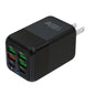 150W 4 x USB + 2 x USB-C / Type-C Multi-port Fast Charger, EU Plug, US Plug, UK Plug