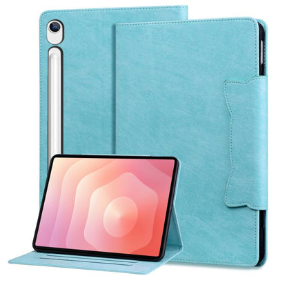Cat Buckle Leather Smart Tablet Case, For Samsung Galaxy Tab S9 FE / S9 / S8, For Samsung Galaxy Tab S10 Lite / S10 FE, For Samsung Galaxy Tab S11, For Samsung Galaxy Tab S9+ / S8+ / S7+