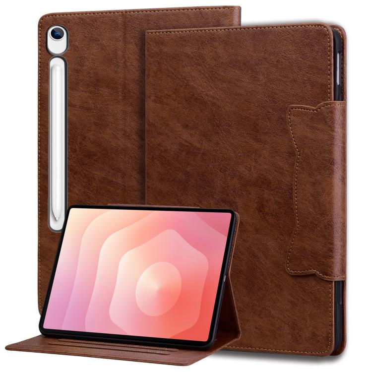 Cat Buckle Leather Smart Tablet Case, For Samsung Galaxy Tab S9 FE / S9 / S8, For Samsung Galaxy Tab S10 Lite / S10 FE, For Samsung Galaxy Tab S11, For Samsung Galaxy Tab S9+ / S8+ / S7+