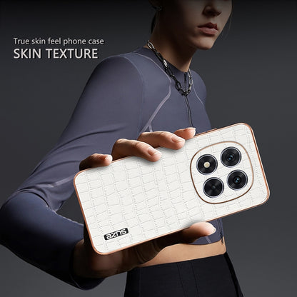 AZNS Electroplated Frame Crocodile Texture Full Coverage Phone Case