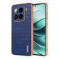 AZNS Electroplated Frame Crocodile Texture Full Coverage Phone Case, For Xiaomi 15T 5G, For Xiaomi 15 Ultra, For Xiaomi 15 Pro, For Xiaomi 15