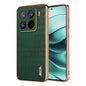 AZNS Electroplated Frame Crocodile Texture Full Coverage Phone Case, For Xiaomi 15T 5G, For Xiaomi 15 Ultra, For Xiaomi 15 Pro, For Xiaomi 15