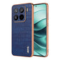 AZNS Electroplated Frame Crocodile Texture Full Coverage Phone Case, For Xiaomi 15T 5G, For Xiaomi 15 Ultra, For Xiaomi 15 Pro, For Xiaomi 15
