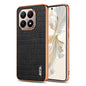 AZNS Electroplated Frame Crocodile Texture Full Coverage Phone Case, For Xiaomi 15T 5G, For Xiaomi 15 Ultra, For Xiaomi 15 Pro, For Xiaomi 15