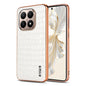 AZNS Electroplated Frame Crocodile Texture Full Coverage Phone Case, For Xiaomi 15T 5G, For Xiaomi 15 Ultra, For Xiaomi 15 Pro, For Xiaomi 15