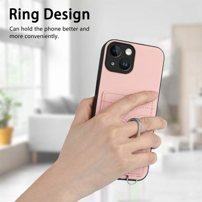 R20 Crossbody Rope Ring Card Holder Phone Case, For iPhone 13 mini, For iPhone 12, For iPhone 12 Pro Max, For iPhone 12 Pro