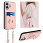 R20 Crossbody Rope Ring Card Holder Phone Case, For iPhone 18 Pro / 17 Pro, For iPhone 18 Pro Max / 17 Pro Max, For iPhone 17, For iPhone Air
