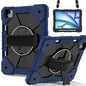 Contrast Color Robot Silicone Hybrid PC Tablet Case, For iPad Air 13 2026 / 2025 / 2024, For iPad Air 11 2026 / 2025 / 2024