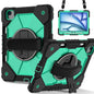 Contrast Color Robot Silicone Hybrid PC Tablet Case, For iPad Air 13 2026 / 2025 / 2024, For iPad Air 11 2026 / 2025 / 2024