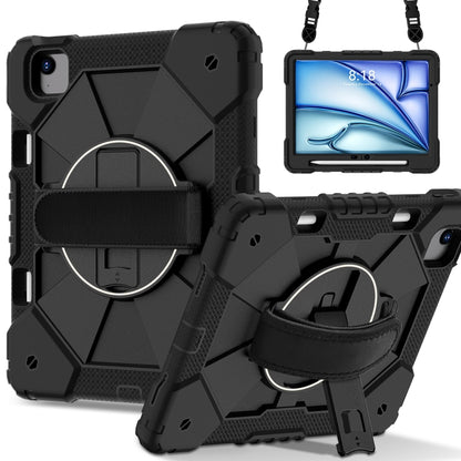 Contrast Color Robot Silicone Hybrid PC Tablet Case, For iPad Air 13 2026 / 2025 / 2024, For iPad Air 11 2026 / 2025 / 2024