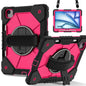 Contrast Color Robot Silicone Hybrid PC Tablet Case, For iPad Air 13 2026 / 2025 / 2024, For iPad Air 11 2026 / 2025 / 2024